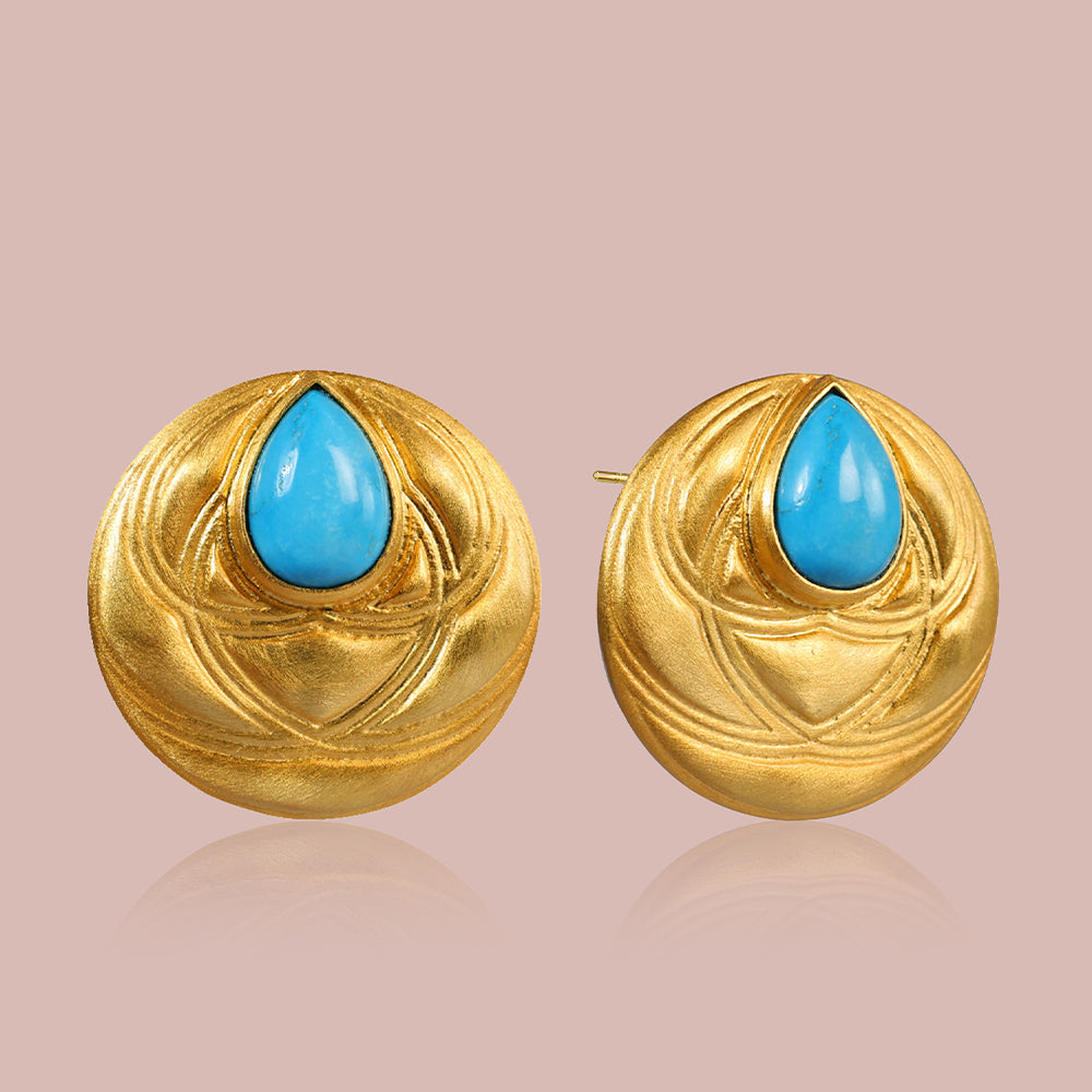 Arkya Studs - Feroza