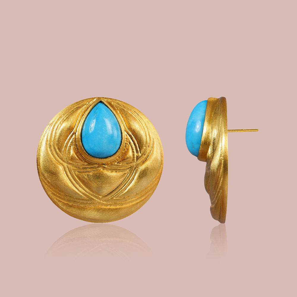Arkya Studs - Feroza