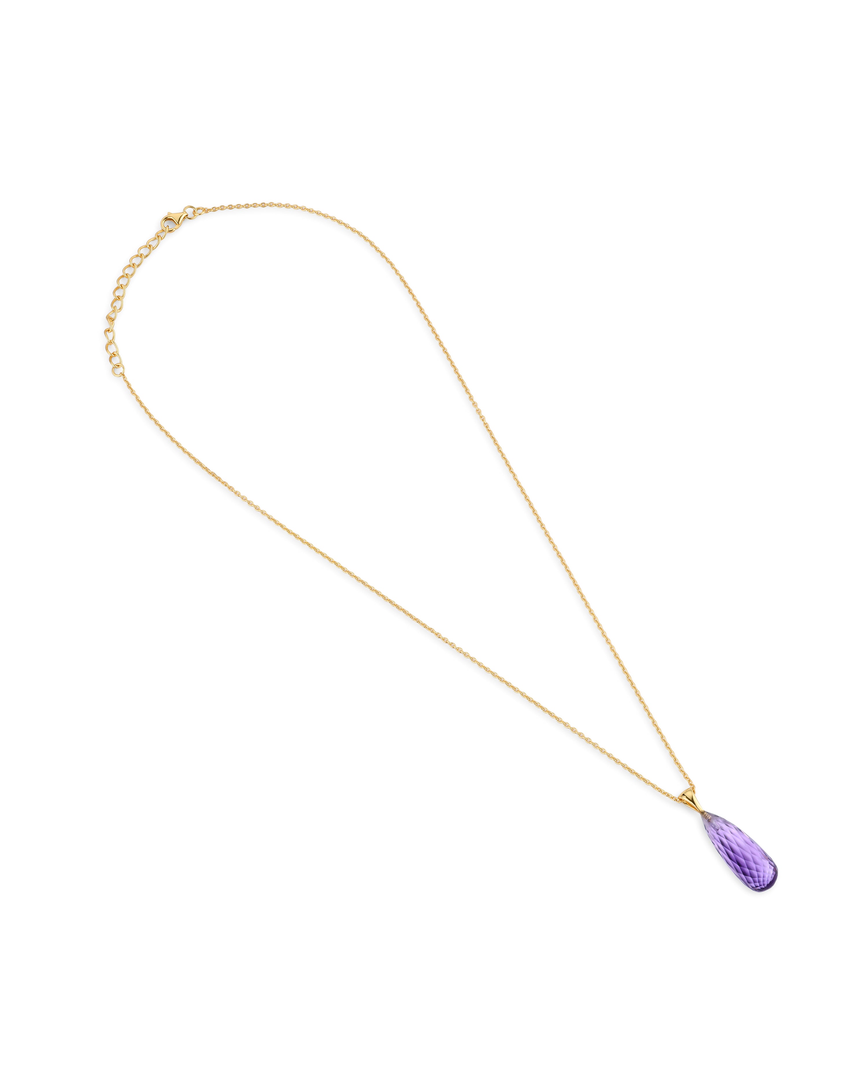 Amethyst Royal Prism Necklace