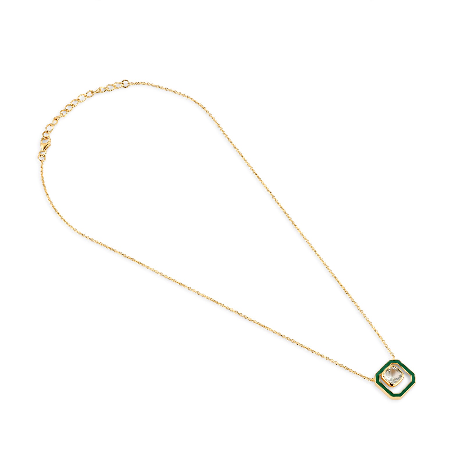 Moonframe - 92.5 Silver Necklace