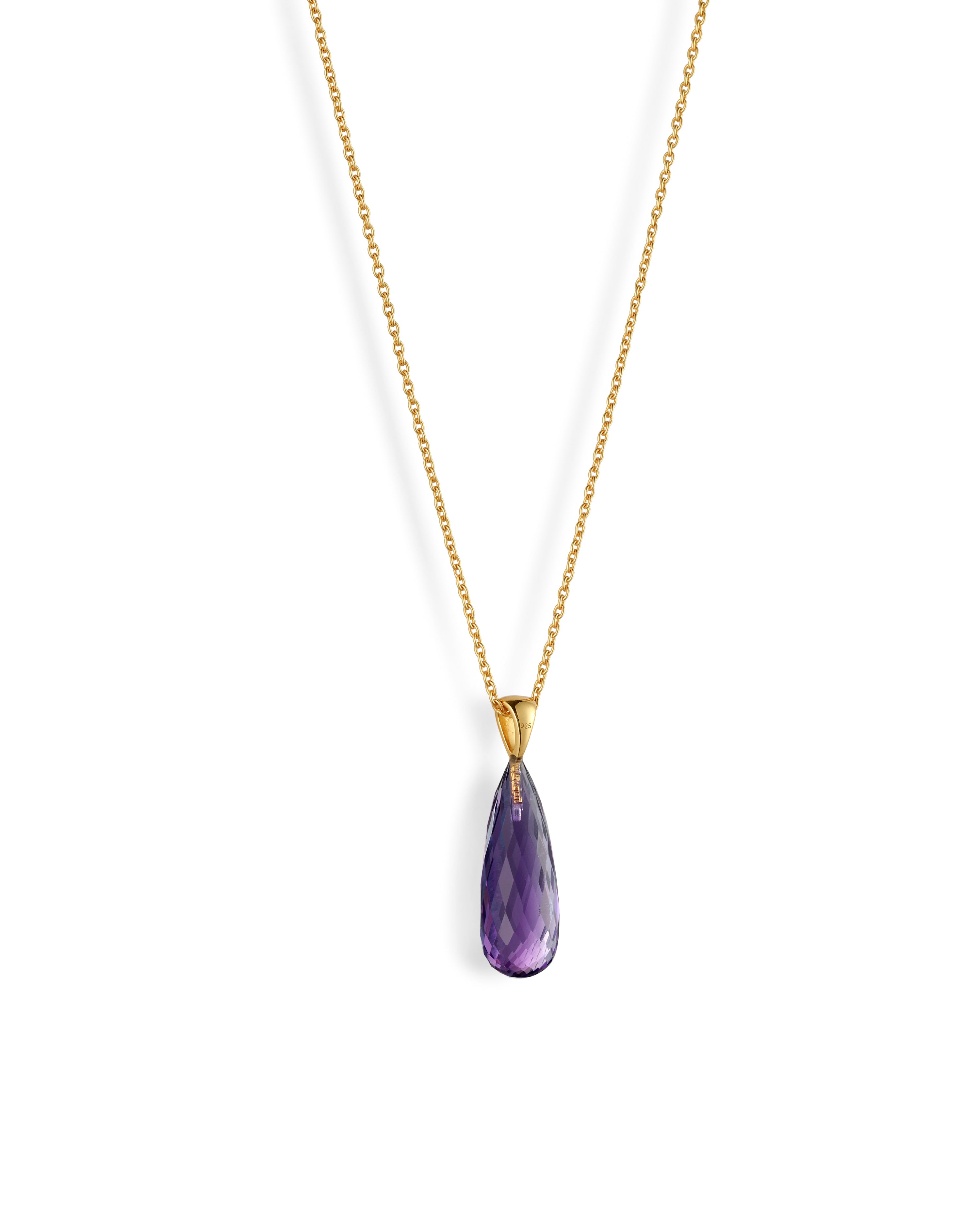 Amethyst Royal Prism Necklace