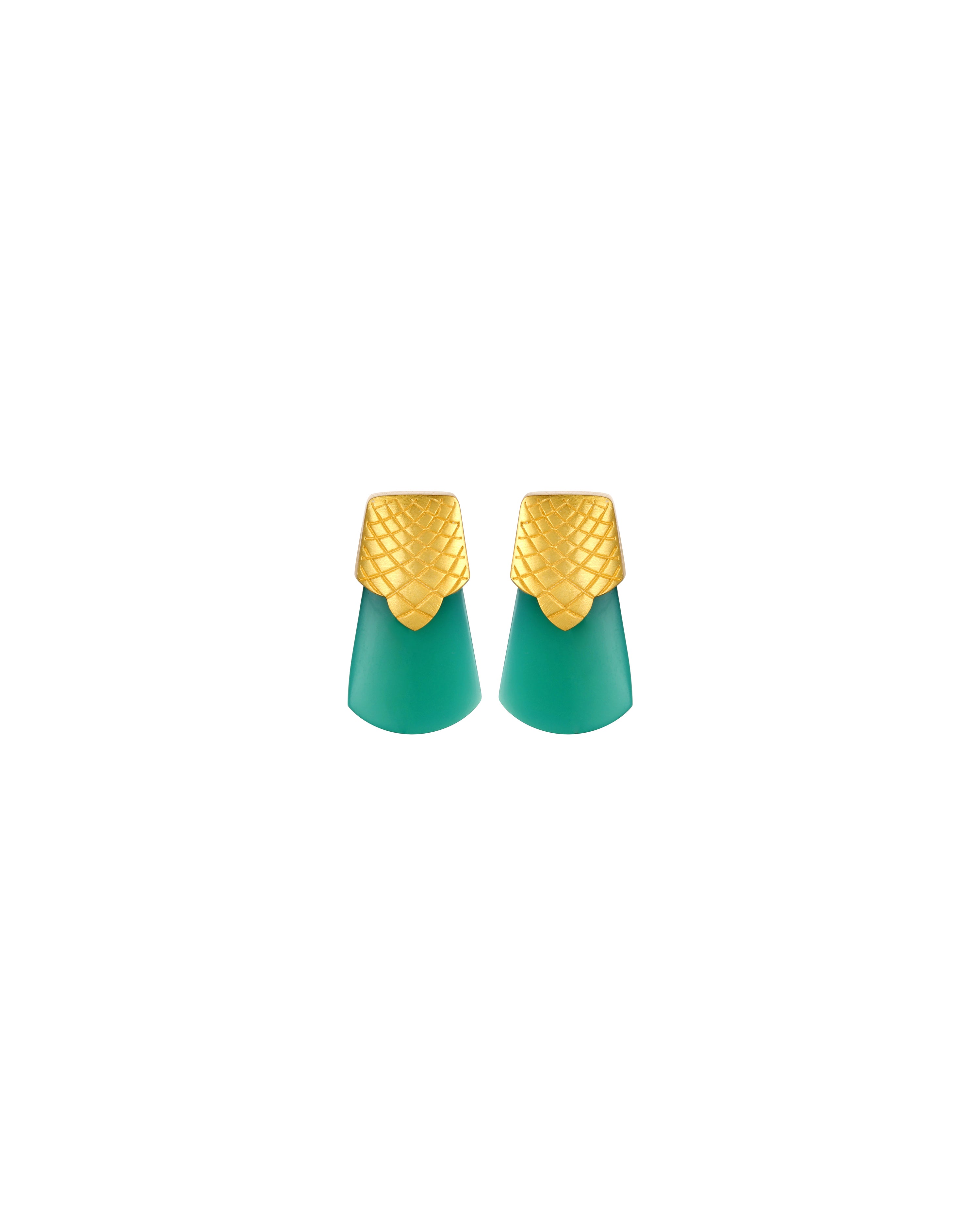 Serpent Verde Studs