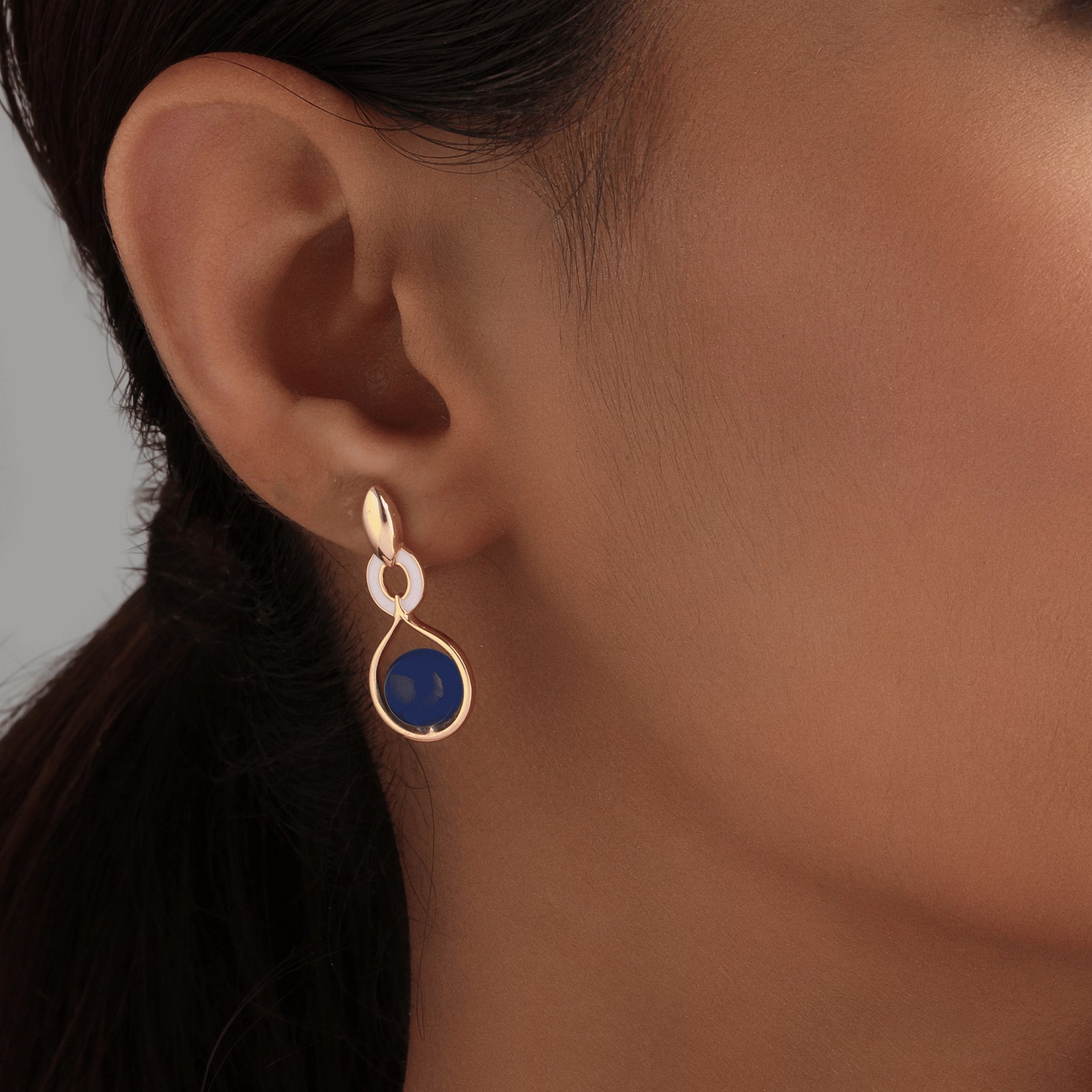 Blue Baari - 92.5 Silver Earring