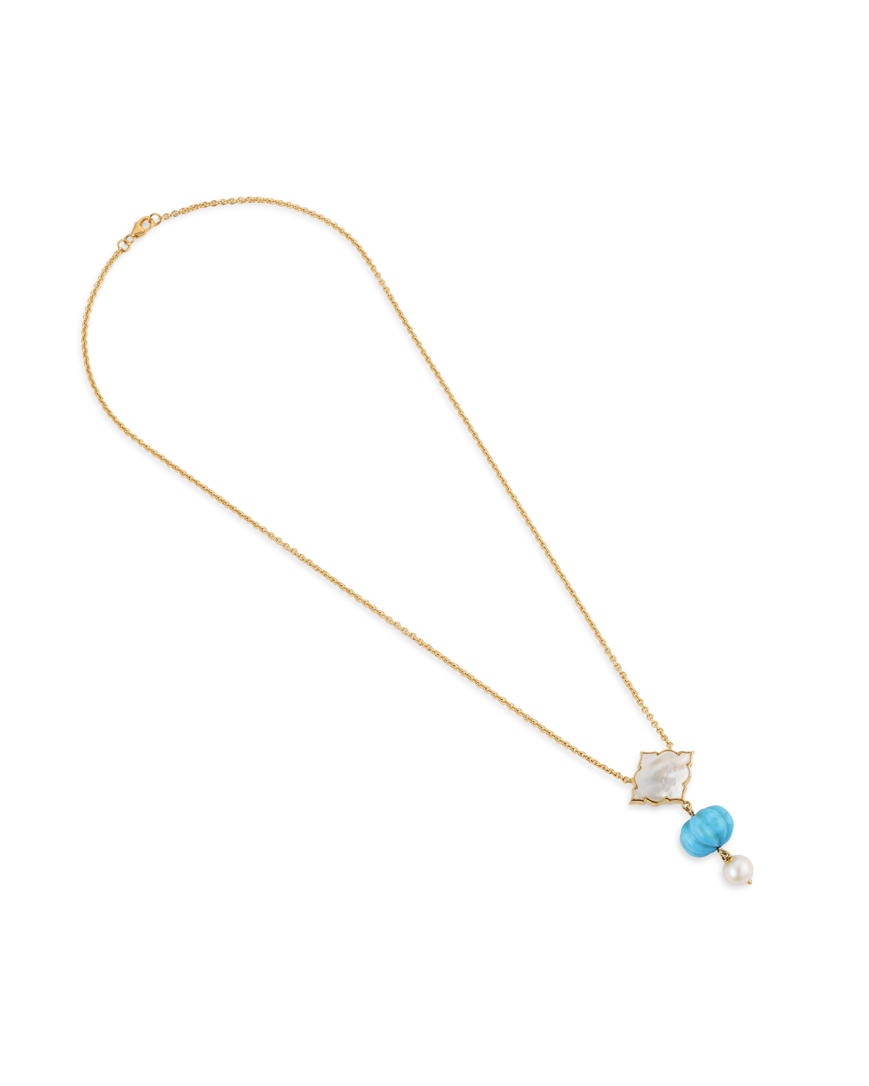 Feroza Lune Necklace