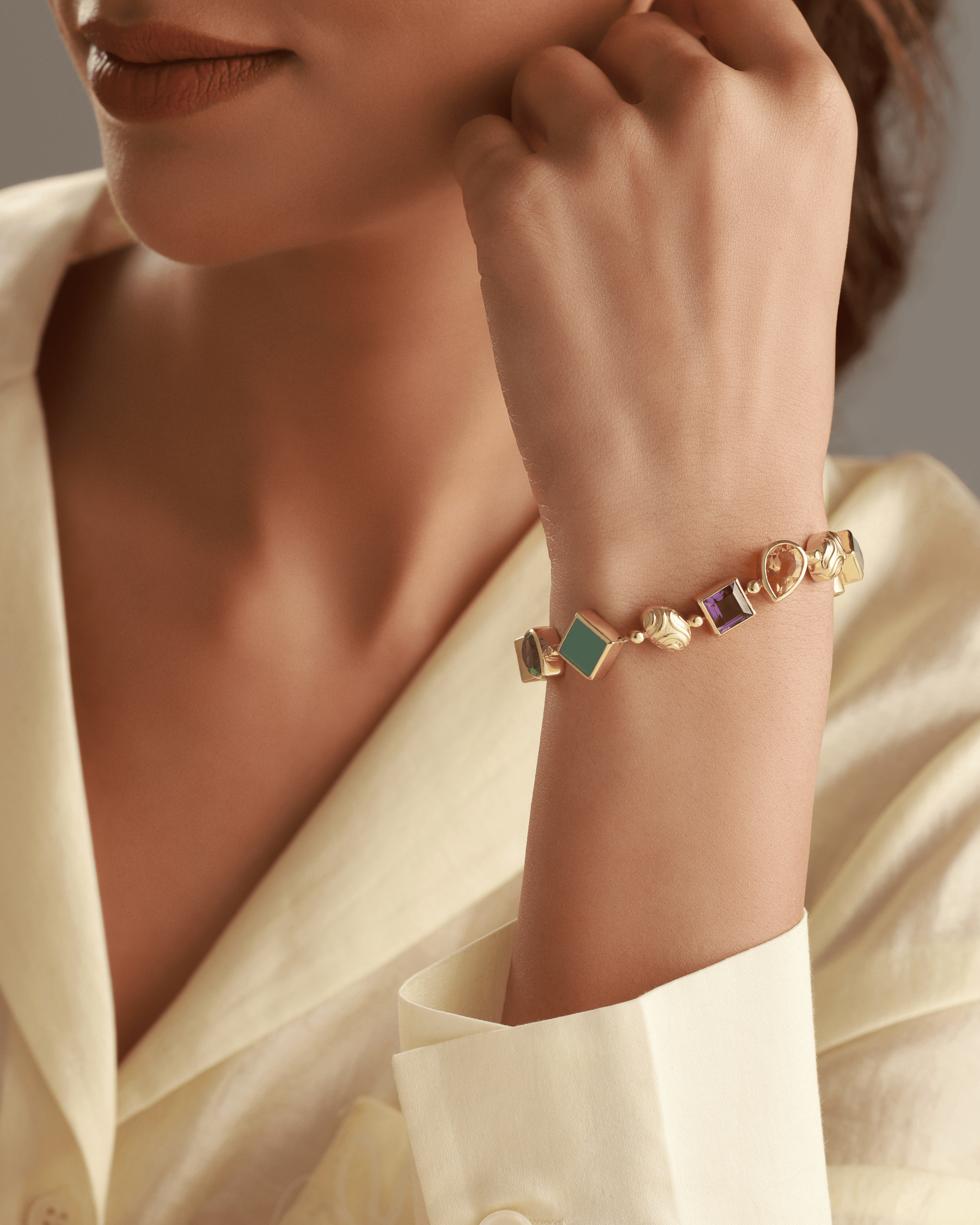 The Kaleidoscope Statement Bracelet