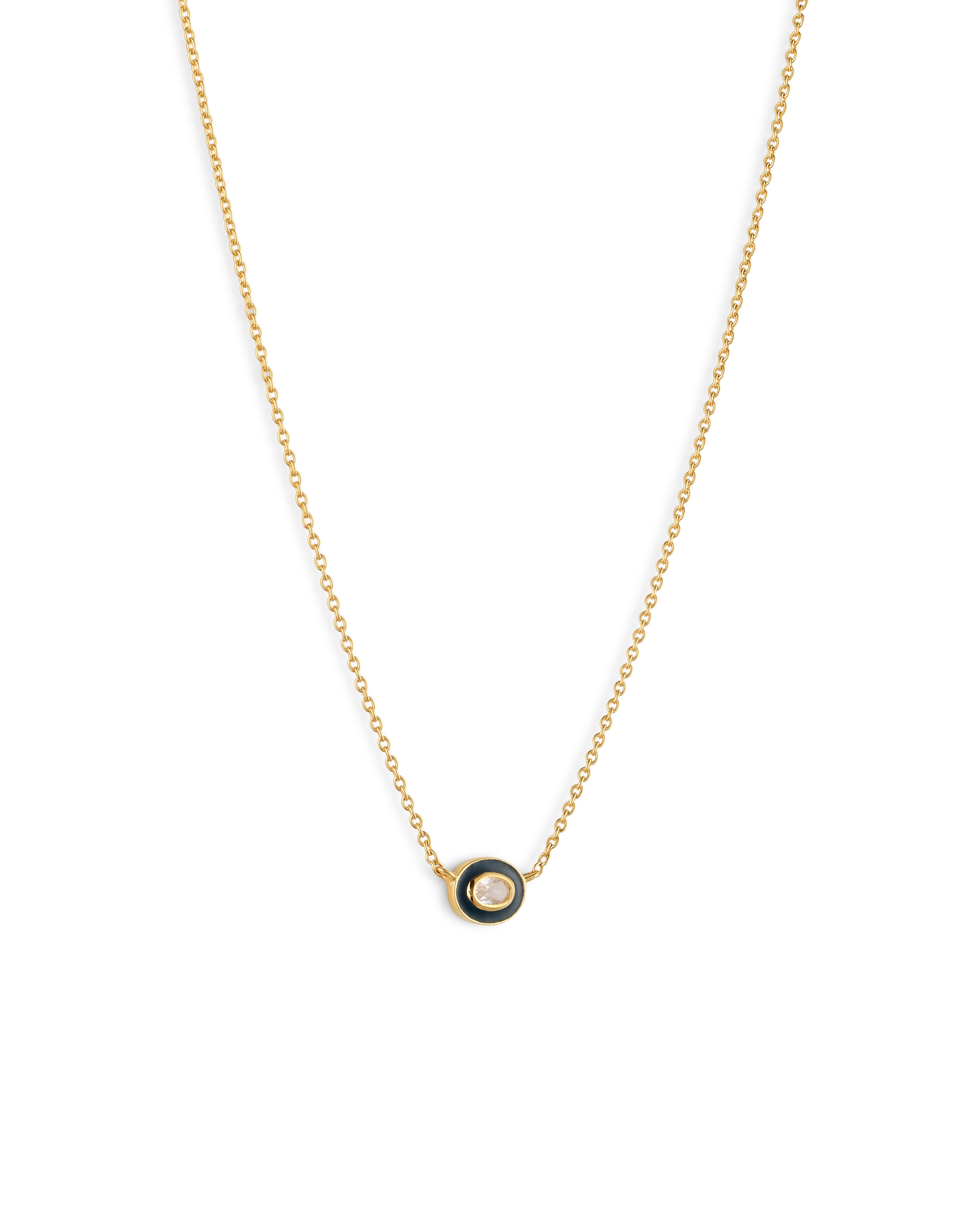 Midnight Dot Necklace