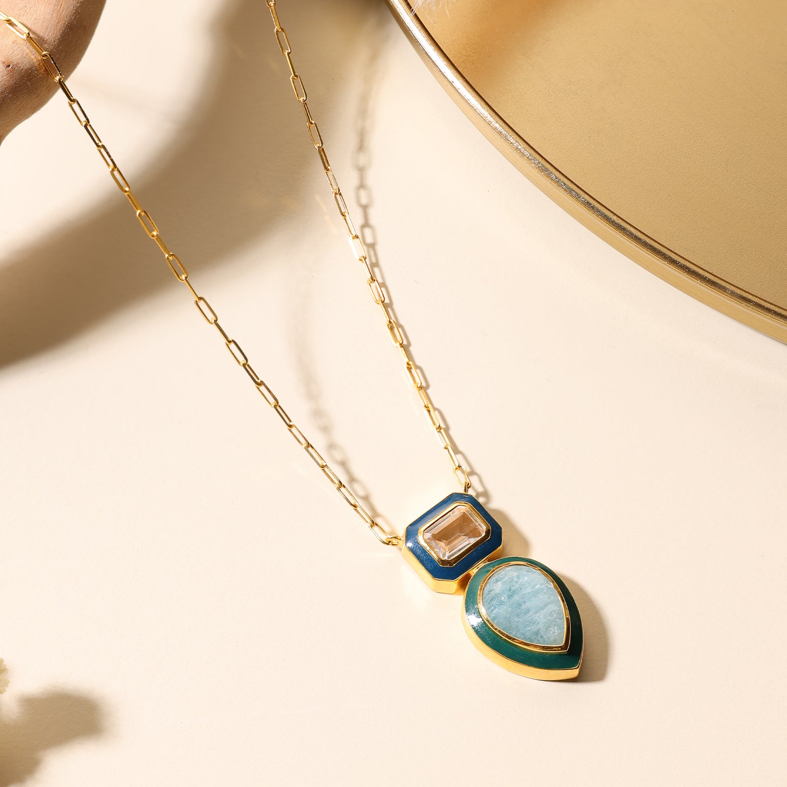 Infinite Drop - 92.5 Silver Necklace