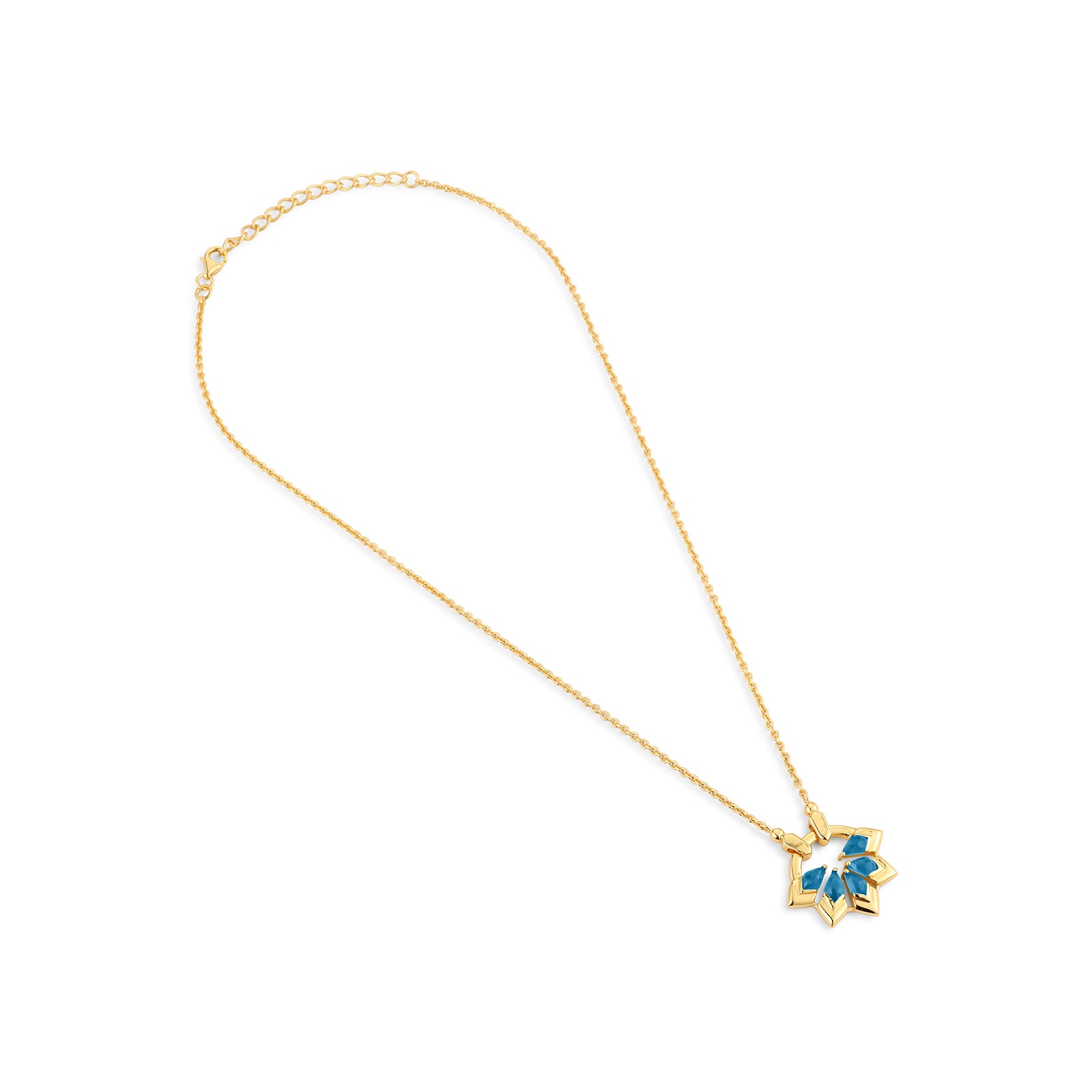 Neon Skyfive - 92.5 Silver Necklace