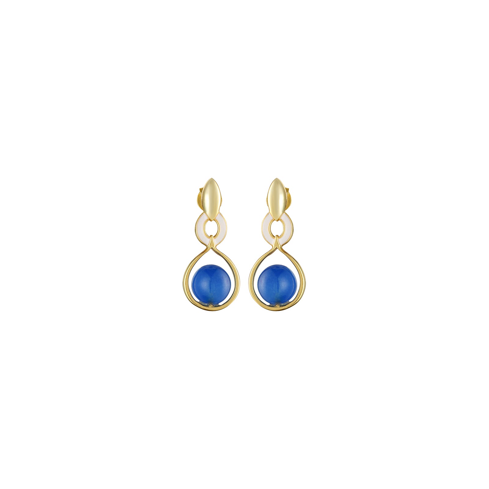 Blue Baari - 92.5 Silver Earring