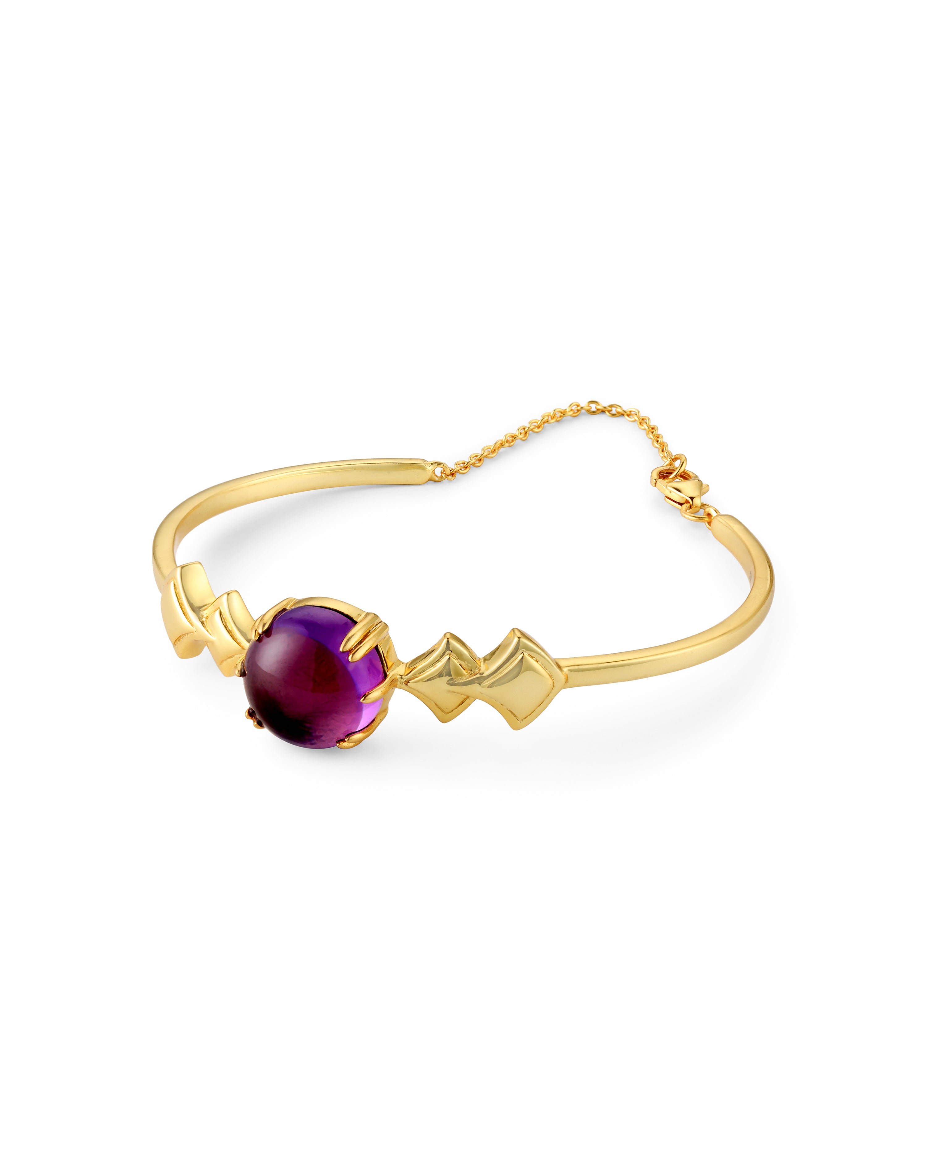 Amethyst Spade Bracelet