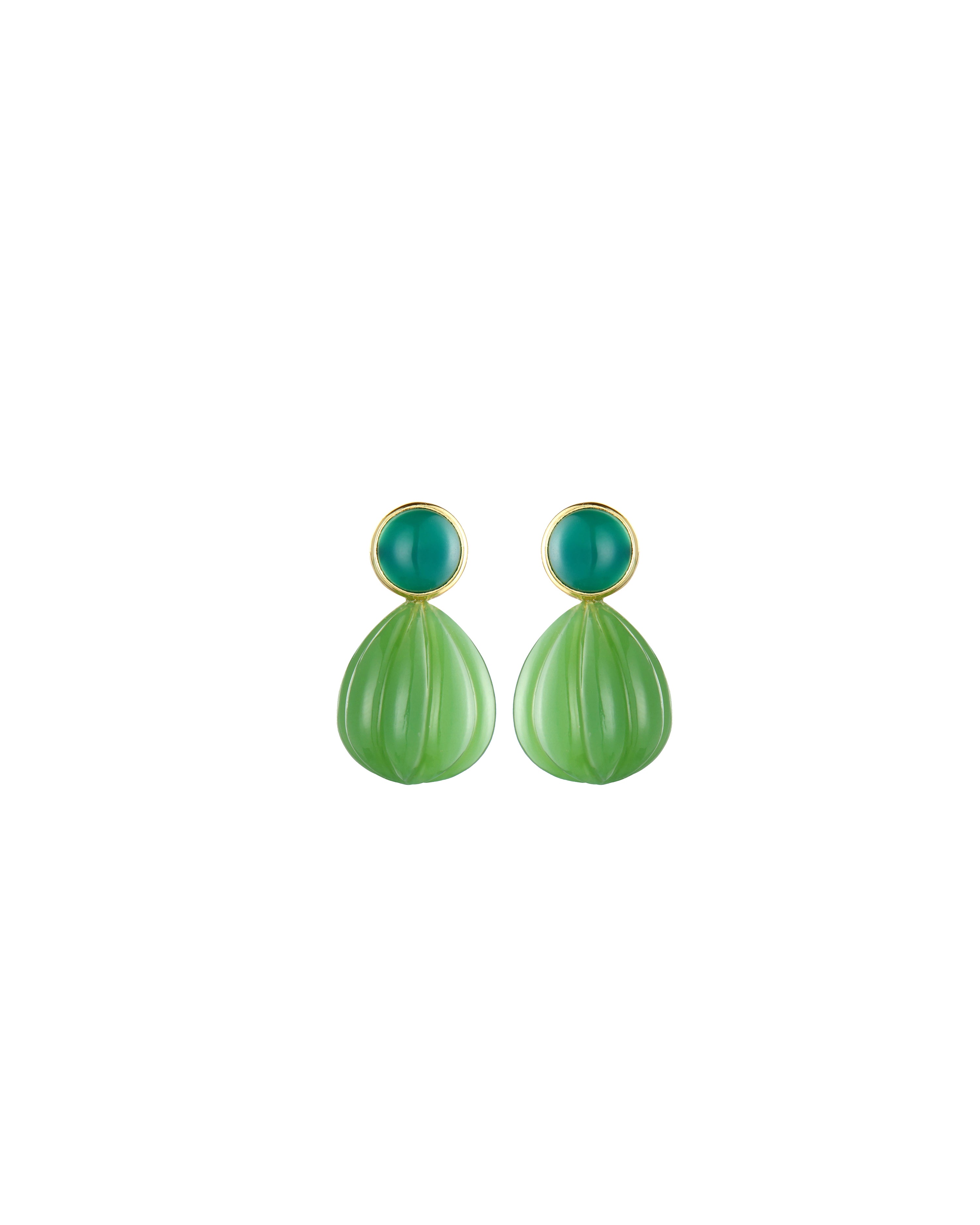 Melon Bud Drop Earring