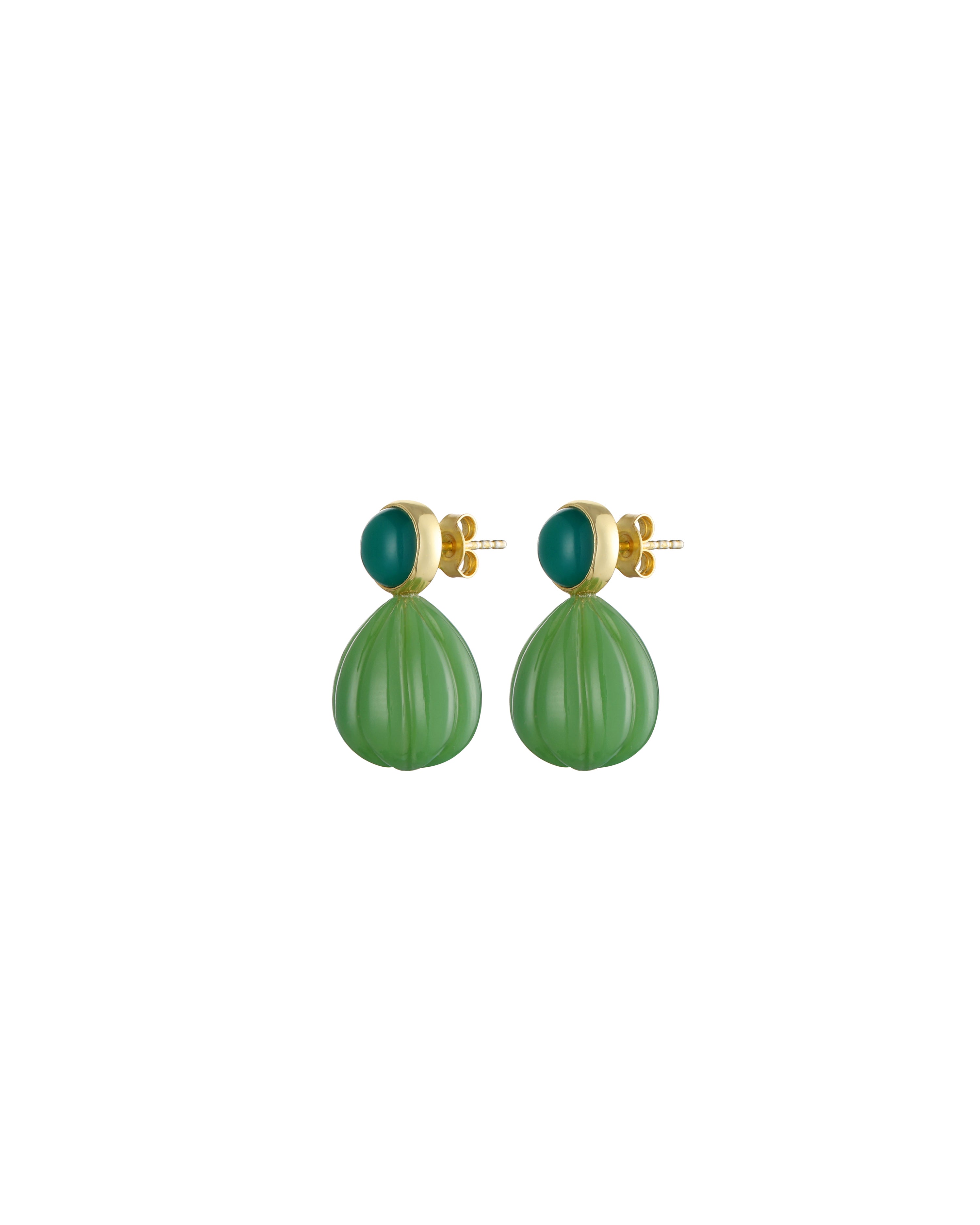 Melon Bud Drop Earring