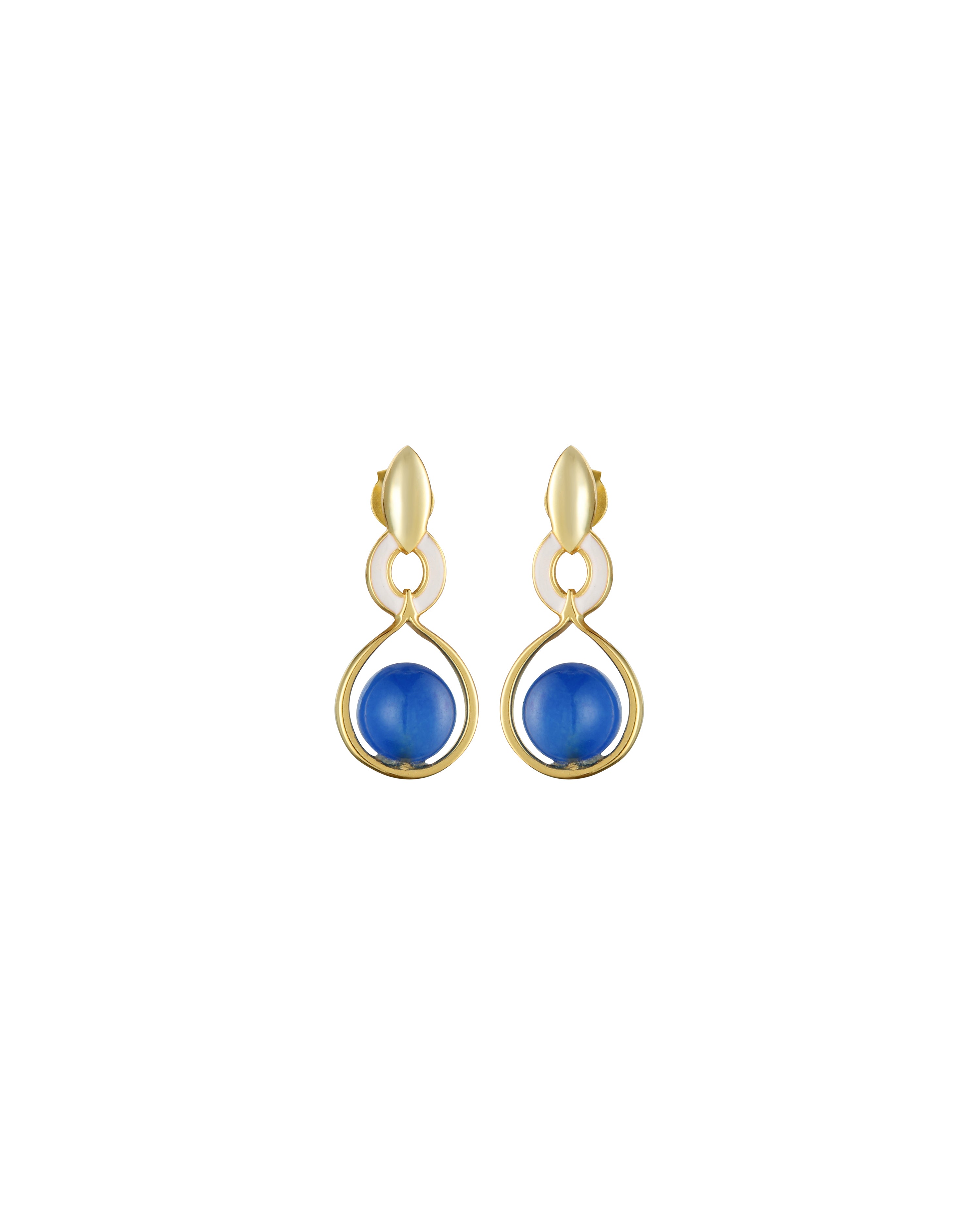 Blue Baari Earring