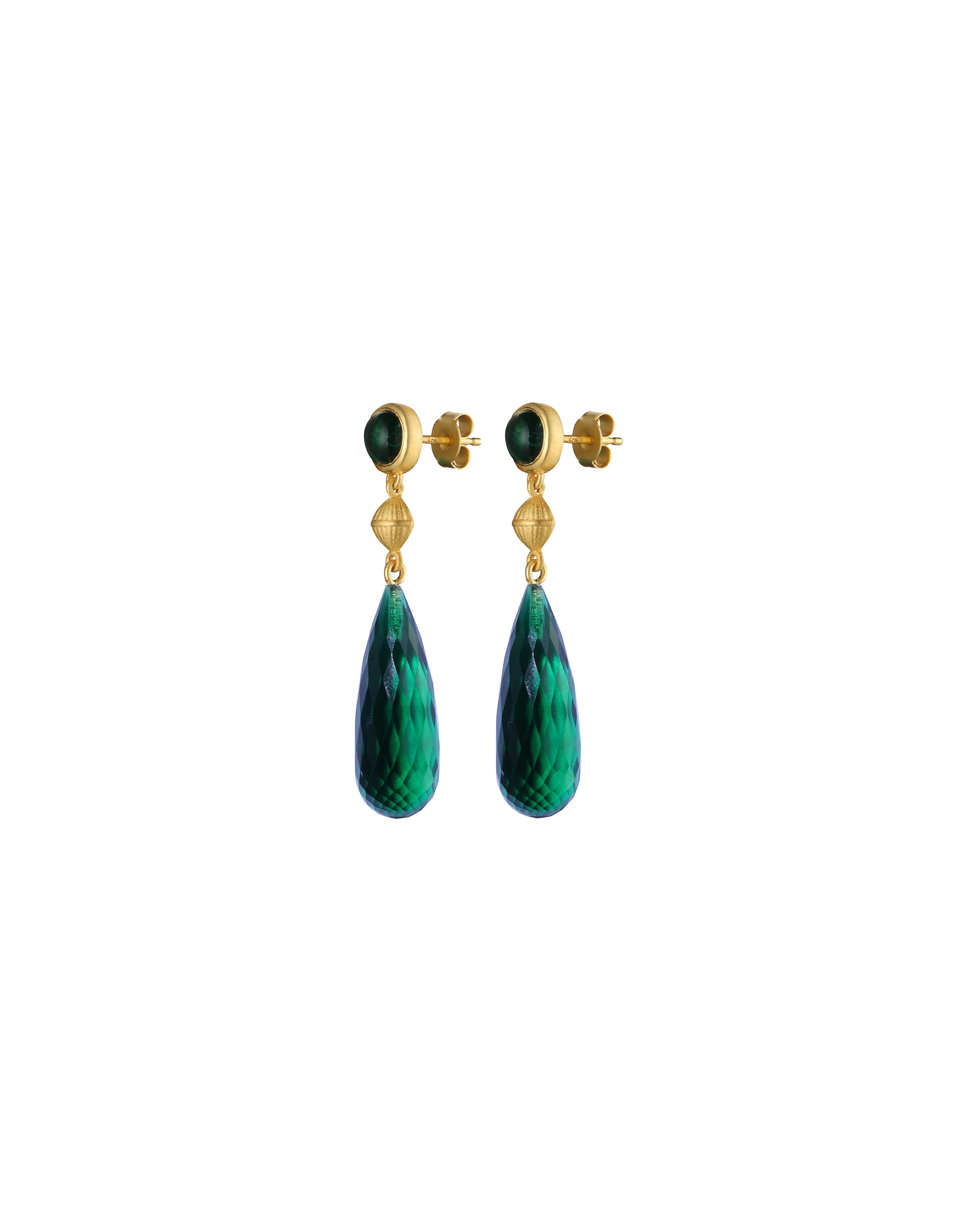 Emerald Royal Prism Earring