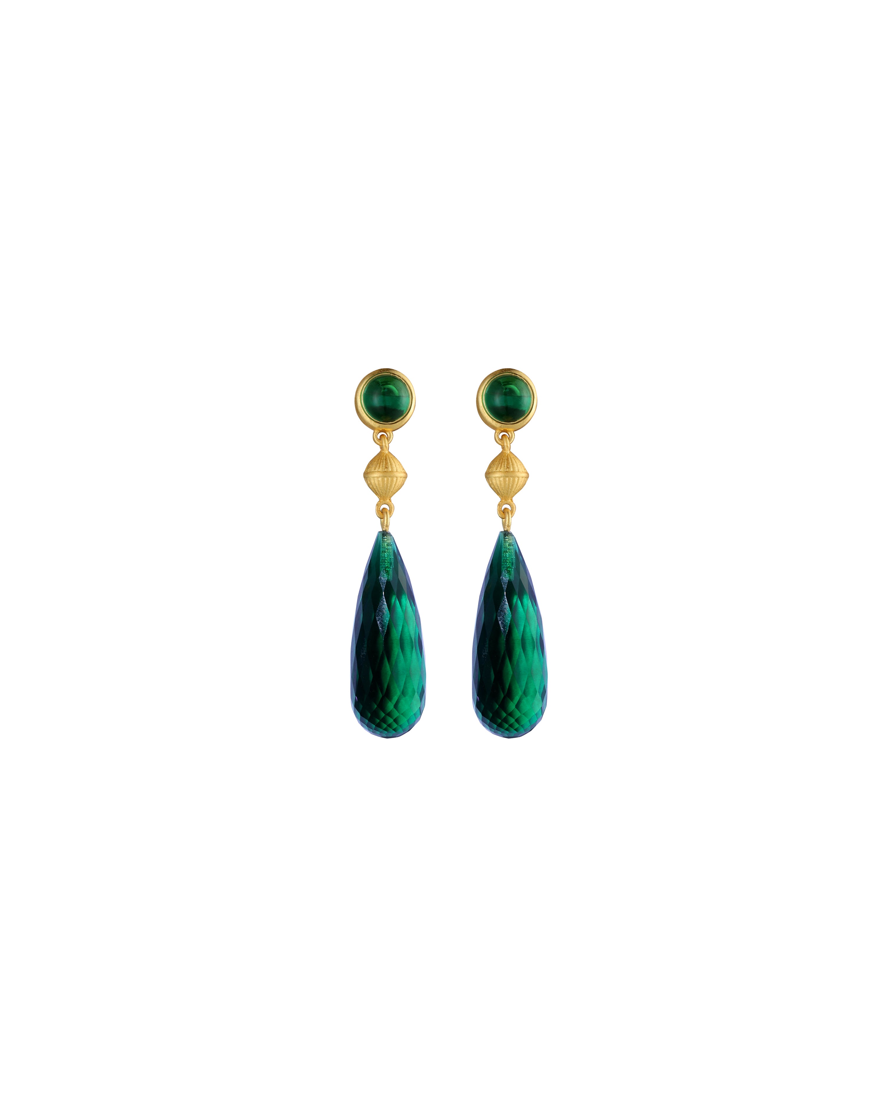 Emerald Royal Prism Earring