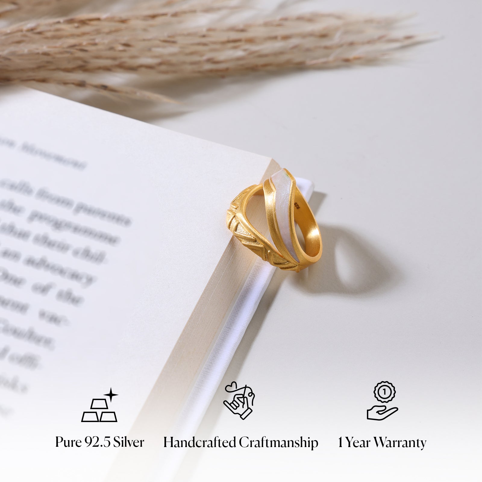 Elavé - 92.5 Silver Ring